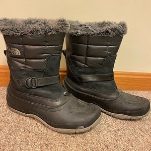 The North Face waterproof winter snow boot size 10